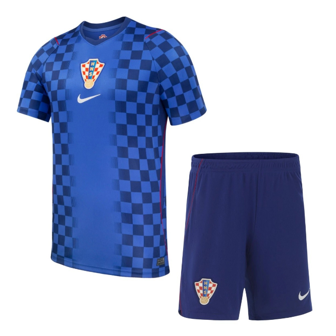 2026 FIFA World Cup Croatia Away Soccer Uniforms (Shirt+Shorts)